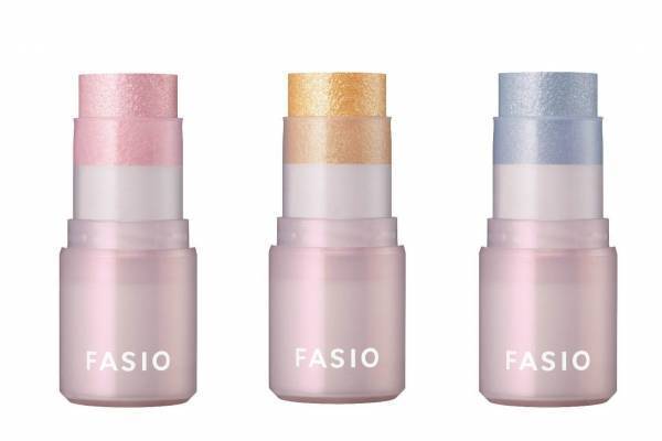 ファシオ21年クリスマスコスメ、オーロラや雪着想“プリズムカラー”のマルチフェイス スティック