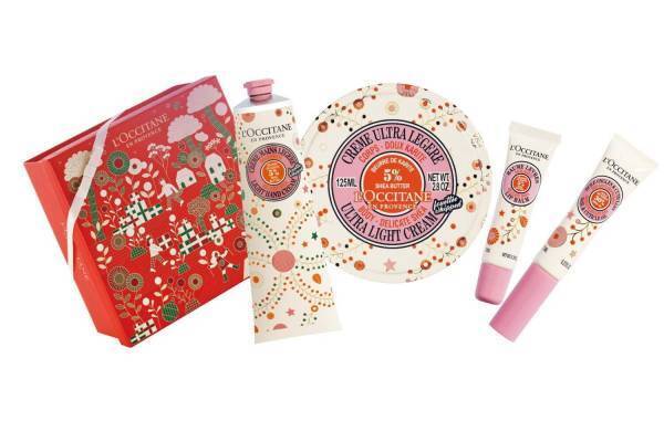ロクシタンのクリスマスコフレ第3弾、温かな“フローラルコットン”香るボディケアキットなど