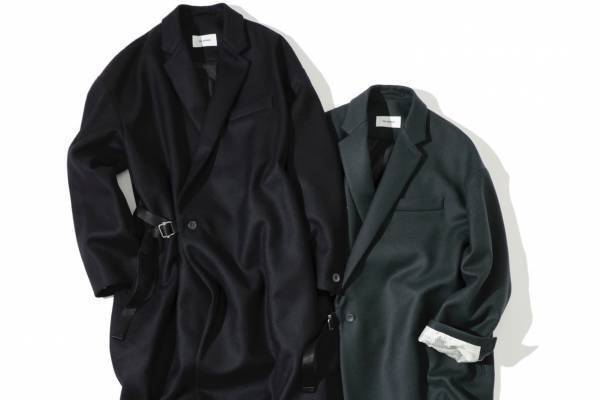 ザ・リラクスのチェスターコート＆N.ハリウッドのバンダナ柄シャツ、ステュディオス メンズ 有楽町限定で