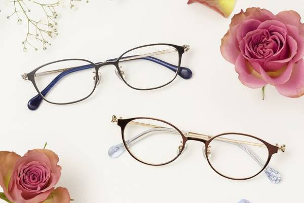 ゾフ「ディズニーコレクション」の新作アイウェア、ドレスアップしたミッキー＆ミニーのイラスト入り