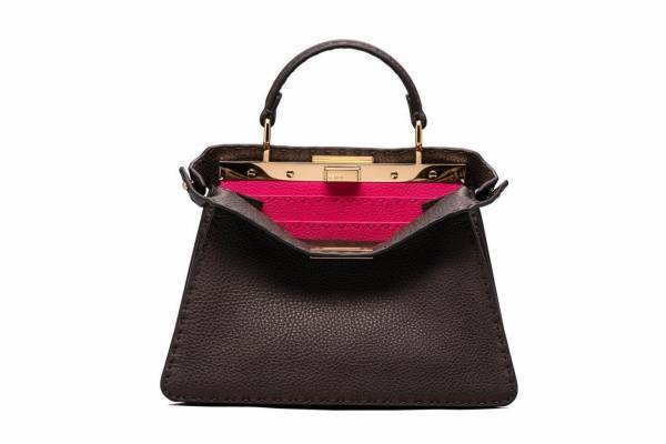 フェンディ「ピーカブー アイシーユー」限定バッグ“ピンク×ポピー”色ライニング、松屋銀座店で