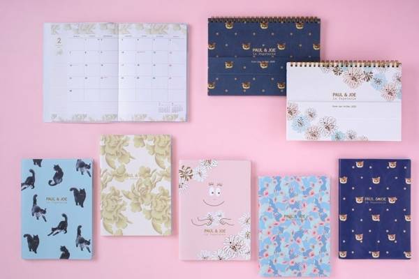 ポール & ジョー「バーバパパ」コラボの2022年版手帳、クリザンテームや猫柄カレンダーも