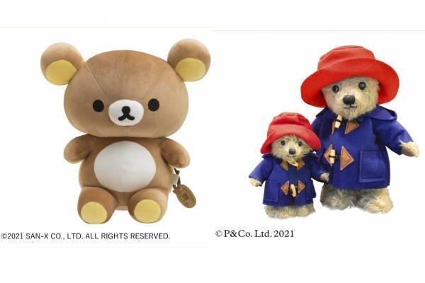 人気“くまキャラ”集合イベント「くまフェス」銀座三越で、リラックマ＆ケアベアのぬいぐるみなど