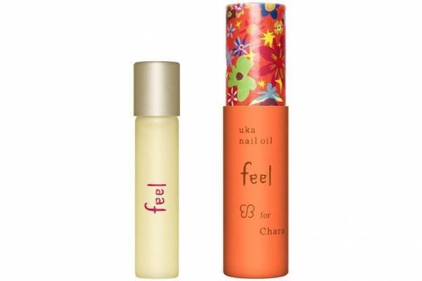 uka×Chara“花模様”のネイルオイル、ラベンダー・ジンジャー・バニラの限定の香り
