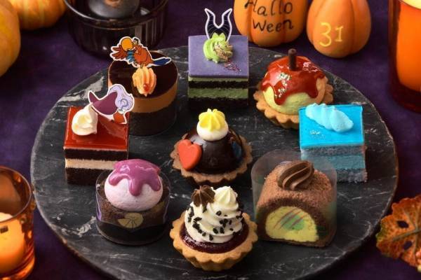 ディズニーヴィランズ“ハロウィン限定”プチケーキ、チョコ＆ベリー風味のクルエラやマレフィセント