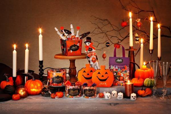リンツのハロウィン限定チョコ、パンプキン「リンドール」や"オバケ型チョコ"のパーティボックス