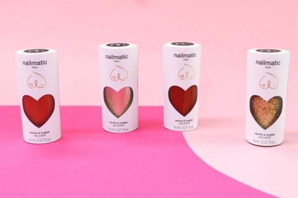 仏ネイルブランド「ネイルマティック」の人気ネイルカラーが“ハート”の限定デザインに