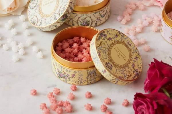 ラデュレ“まるで宝石”メゾン初の金平糖、イスパハン着想のローズ・フランボワーズ・ライチ味