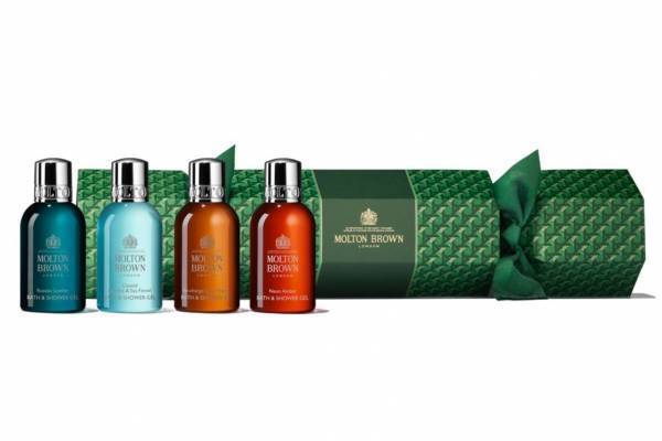 モルトンブラウン21年クリスマスコフレ第2・3弾、“クラッカー型ボックス入り”バス＆シャワージェル