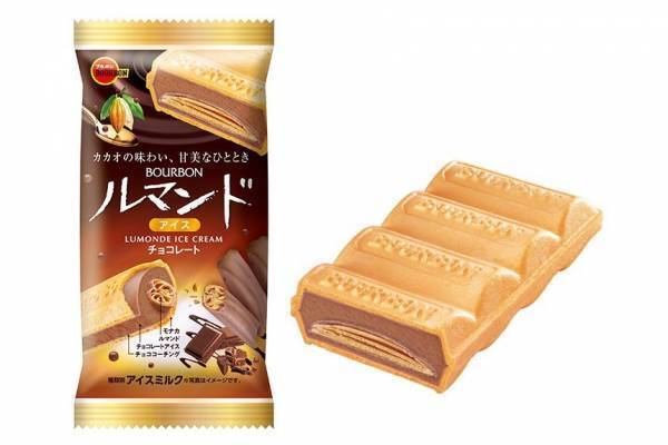 ブルボン「ルマンドアイスチョコレート」カカオ香るチョコアイス×専用ミニルマンド