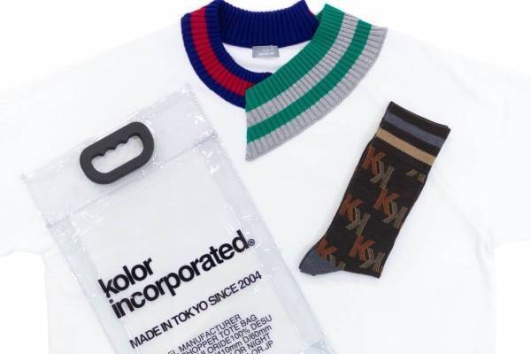 カラー“PVCバッグ付き”Tシャツやジップを配したパンツ、東京・福岡・金沢の限定ストアで