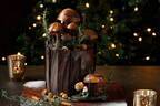 ウェスティンホテル東京のクリスマス、“森の中の切り株”着想のキノコ型チョコ添えケーキなど