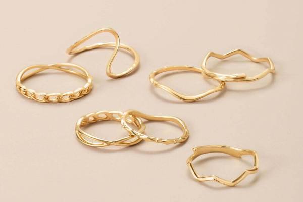 ノジェス“レイヤードを楽しむ”リング新作、裁縫＆編み物モチーフのリバーシブルデザイン