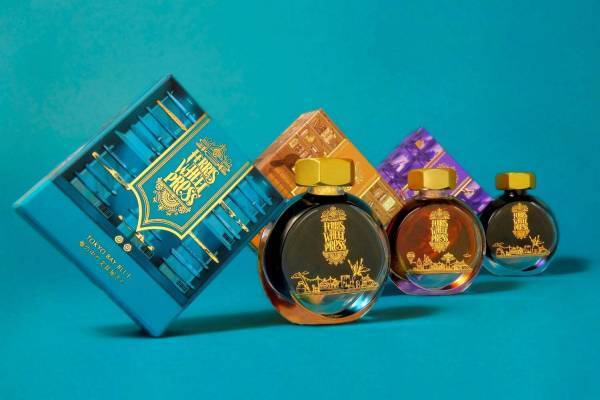 “香水”のようなインク「魔法にかけられた街」テーマの限定カラー、銀座 蔦屋書店とコラボ