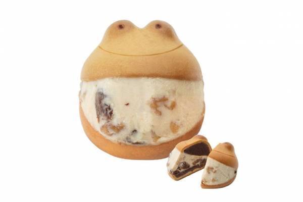 名古屋銘菓「カエルまんじゅう」の進化系マリトッツォ「ケロトッツォ」に新作ラムレーズン＆くるみ