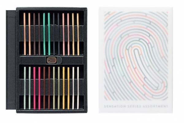 “すべすべ”“もちもち”“とげとげ”など12の触感を表現する香り、「リスン」新作インセンスボックス