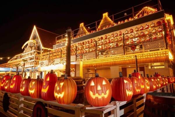 長崎・ハウステンボスのハロウィーンイベント、かぼちゃランタン3,000個のナイトウォークなど