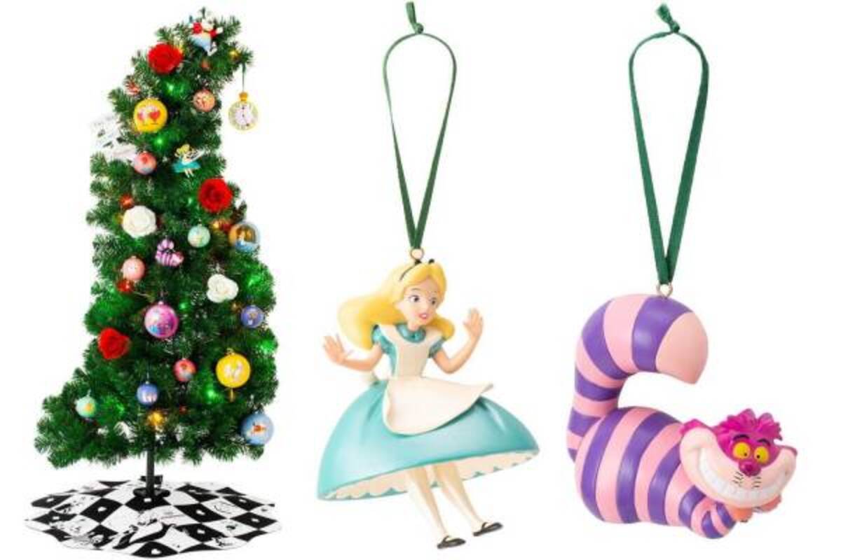 フランフランからディズニー『ふしぎの国のアリス』のクリスマスツリー 
