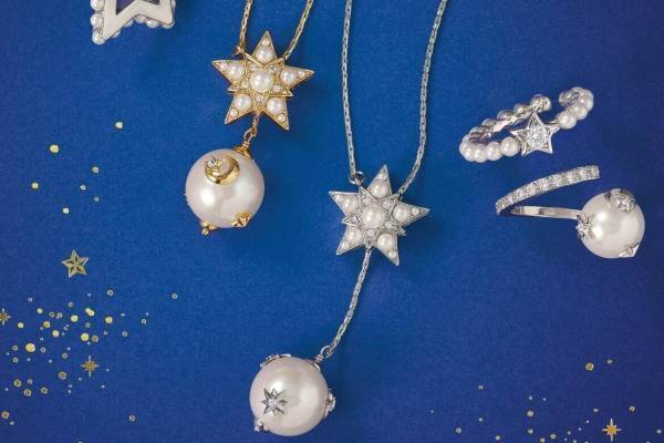 プラス ヴァンドーム“星・月”が輝くパールアクセサリー「スターリー・パール」スターのイヤーカフも