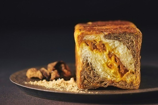 グランマーブル“和のトリコロール”マーブルデニッシュ「黒糖みるくきなこ」京都駅限定で