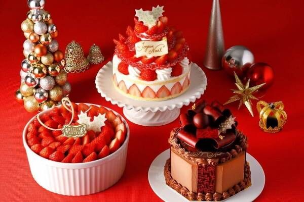 資生堂パーラー 銀座本店のクリスマスケーキ2021、王道ショートやギフトボックス型チョコケーキ