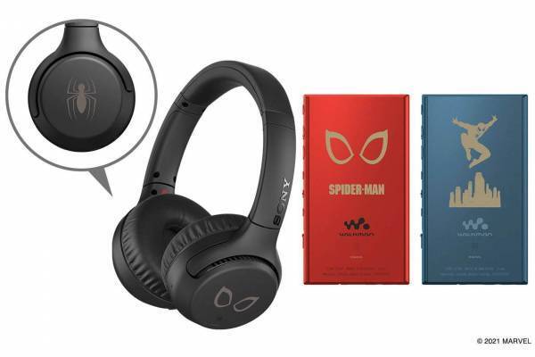 ソニーから「スパイダーマン」デザインの限定ヘッドホン＆ハイレゾ対応ウォークマン