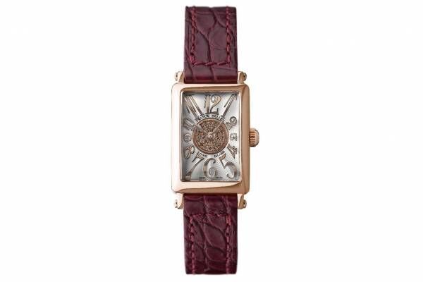 フランク ミュラー新作ウィメンズ腕時計“コニャックブラウン”のストーン付き「パスティーユ」