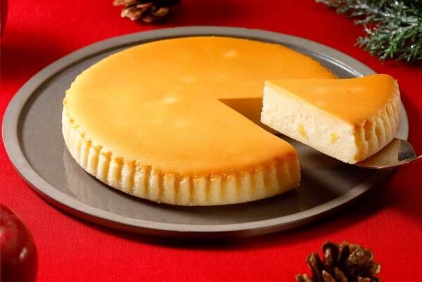 チーズガーデン秋冬限定「御用邸あっぷるチーズケーキ」角切りリンゴ果肉×濃厚チーズ