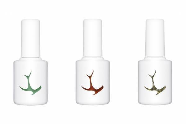 uka「スタディ」新作ネイルカラー、新緑の木や“砕け散る金属”の色彩 - プリュイとコラボ