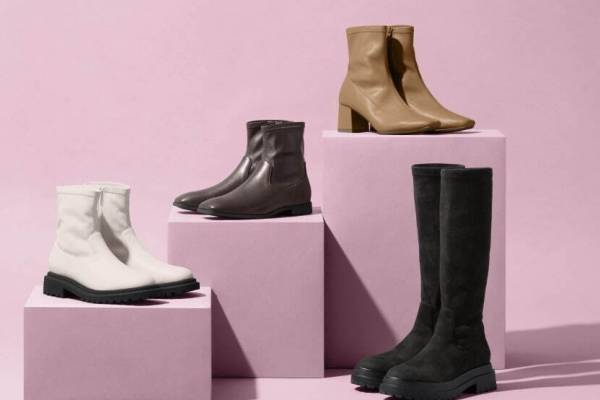 GU「ファインフィットブーツ」に新作、ぴたりとフィット“ウルトラストレッチ”ショートブーツ