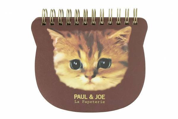 ポール & ジョー新作“ショコラ色”ネコ文房具、朝顔柄ノートやiPhoneケースも