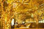 東京ミッドタウンのクリスマス2021、イルミネーション“光の散歩道”＆しゃぼん玉漂う光のスノードーム