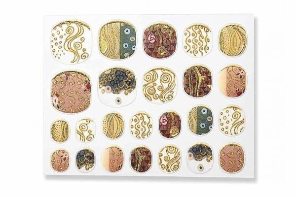 “クリムトの名画”着想のぷっくりネイルシール、西武池袋本店に - 世界の名画＆浮世絵グッズも