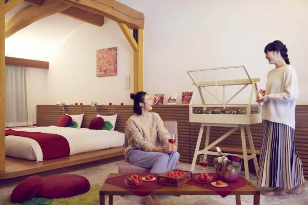 星野リゾート リゾナーレ那須「イチゴフルステイ」朝から晩までイチゴ尽くしの特別宿泊プラン