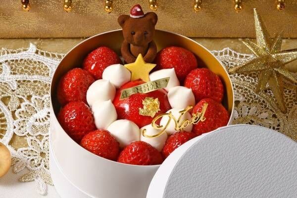 銀座三越2021年クリスマスケーキ、テディベアの“仕掛けつき”ケーキ＆“ショコラの層”を重ねたケーキ
