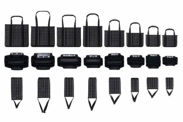 チャコリ“アイレット”を全面に打ち込んだ限定トートバッグ、ドーバー銀座で