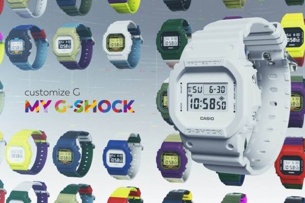 G-SHOCKから初期カラーを再現した復刻モデル、ブランド初のカスタマイズサービスも開始