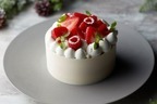 ハイアット セントリック 銀座 東京2021年クリスマスケーキ、ホワイトチョコの苺ショートケーキ