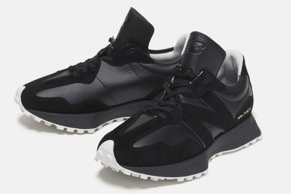 ニューバランス×ユナイテッドアローズ×ザ・リラクスの「327」“立体タン”のトリプルコラボスニーカー