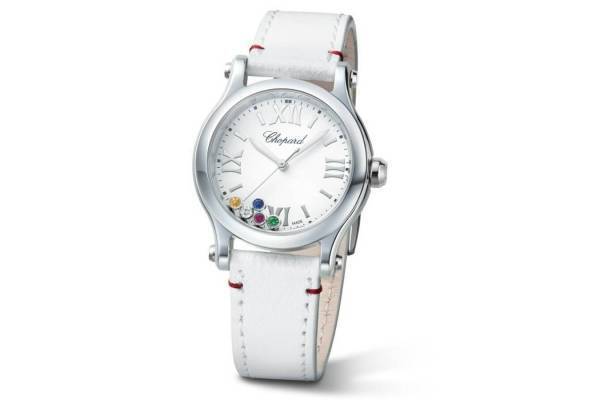 ショパール2021年クリスマスジュエリー＆ウォッチ、“カラーストーンがダンスする”限定腕時計