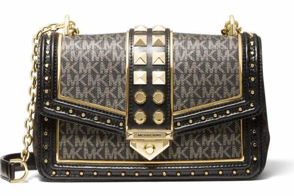 マイケル マイケル・コース×映画『007』魅惑的なスタッズ付きショルダーバッグやトートバッグ