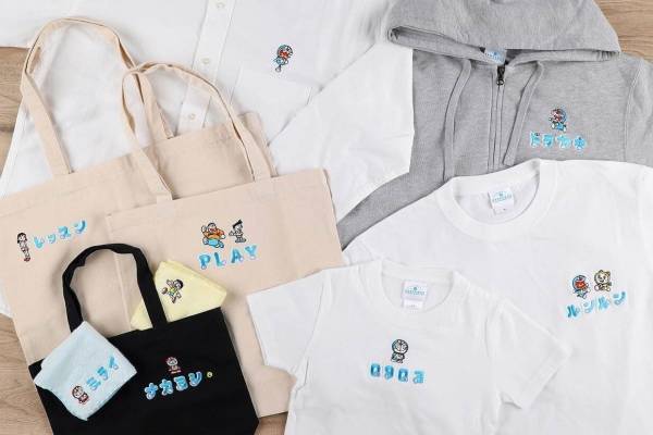 「ドラえもん未来デパート」名古屋で、限定ドラえもんグッズ勢揃い＆Tシャツやバッグの刺繍カスタムも