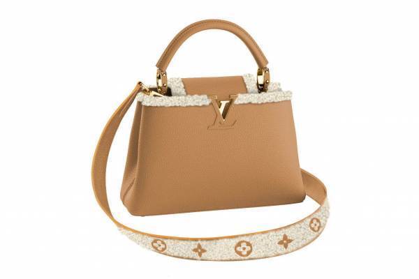 ルイ・ヴィトン「カプシーヌ」新作“ふわふわ”シアリングを施したショルダーストラップ付きバッグ