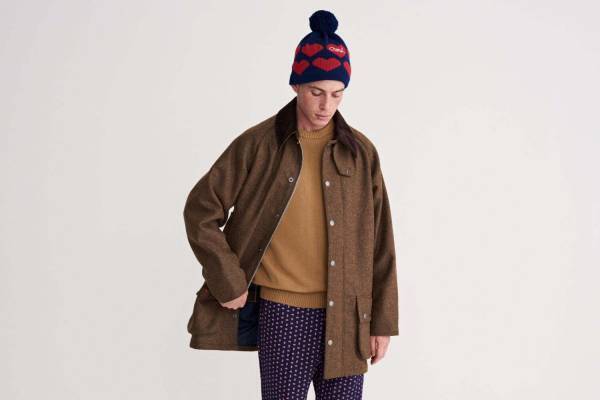 ノア x バブアーのジャケット、定番「ビデイル」＆「ビューフォート」を鮮やかカラーやチェック柄に