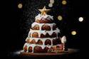 セント レジス ホテル大阪の2021年クリスマスケーキ、パリブレストのツリーや苺のムースケーキ