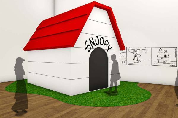 スヌーピーミュージアムに新“スヌーピーのドッグハウス” - 出入り自由＆限定フーディーの販売も