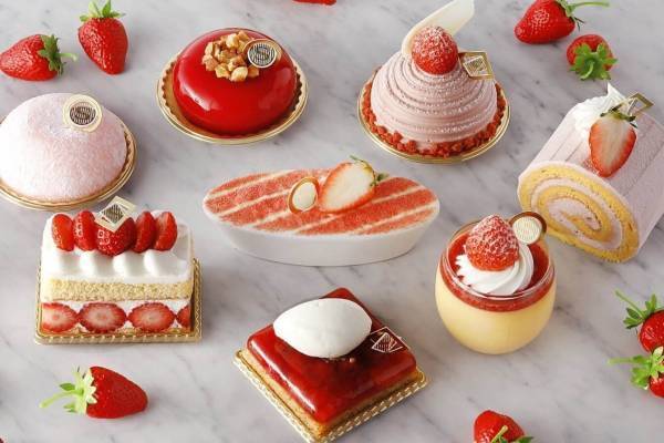 資生堂パーラー 伊勢丹新宿本店“いちご尽くし”の新ケーキメニュー、店舗限定含む全12種