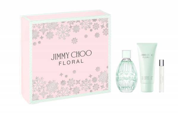 ジミー チュウ21年クリスマス限定フレグランスセット、“まるでブーケ”な華やかフローラルノート