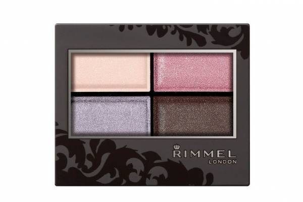 リンメル2021年クリスマスコスメ第2弾、“ネオンライト”着想パールたっぷり4色アイシャドウ