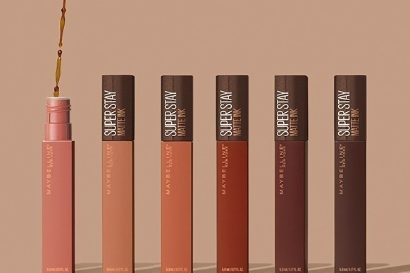 メイベリン ニューヨーク“ココア・キャラメルの香り”付きコーヒーリップ、落ちないリップの人気色復刻